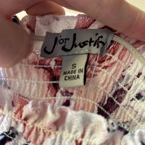 NWT J for Justify Romper dress with Long Skirt - Picture 5 of 8